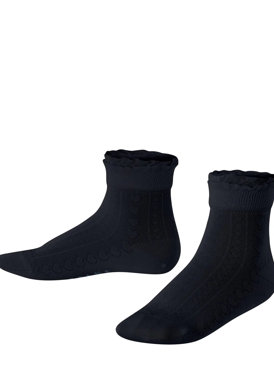 Носки Falke Romantic Net темно-синего цвета