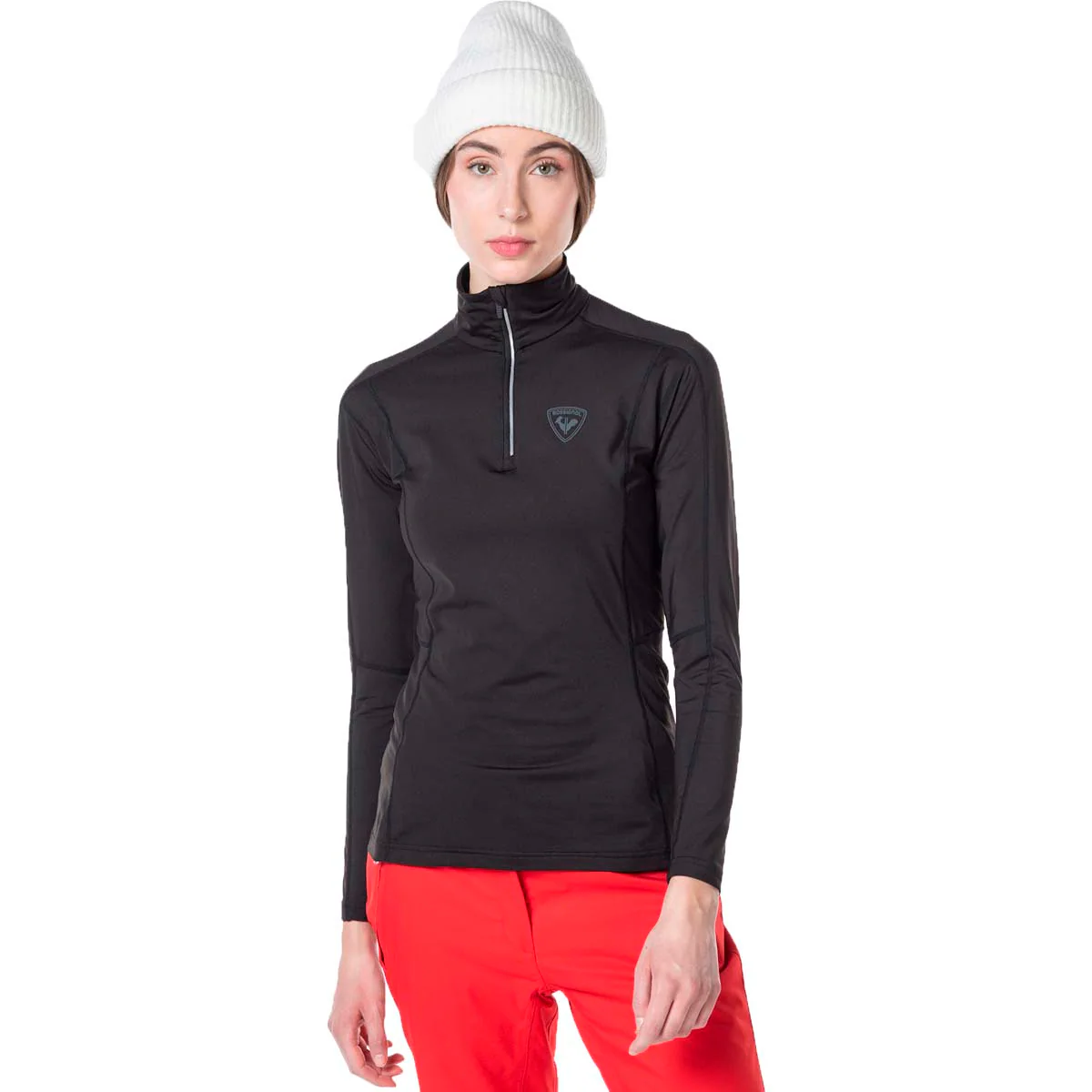

Женская Classique 1/2 Zip Rossignol флис, чёрный