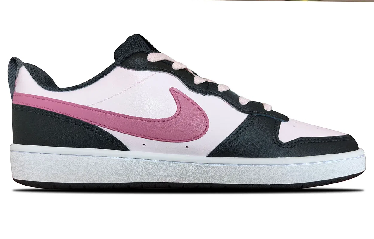 Детские кроссовки для скейтбординга Nike Court Borough Cute Pink Black — фото 3