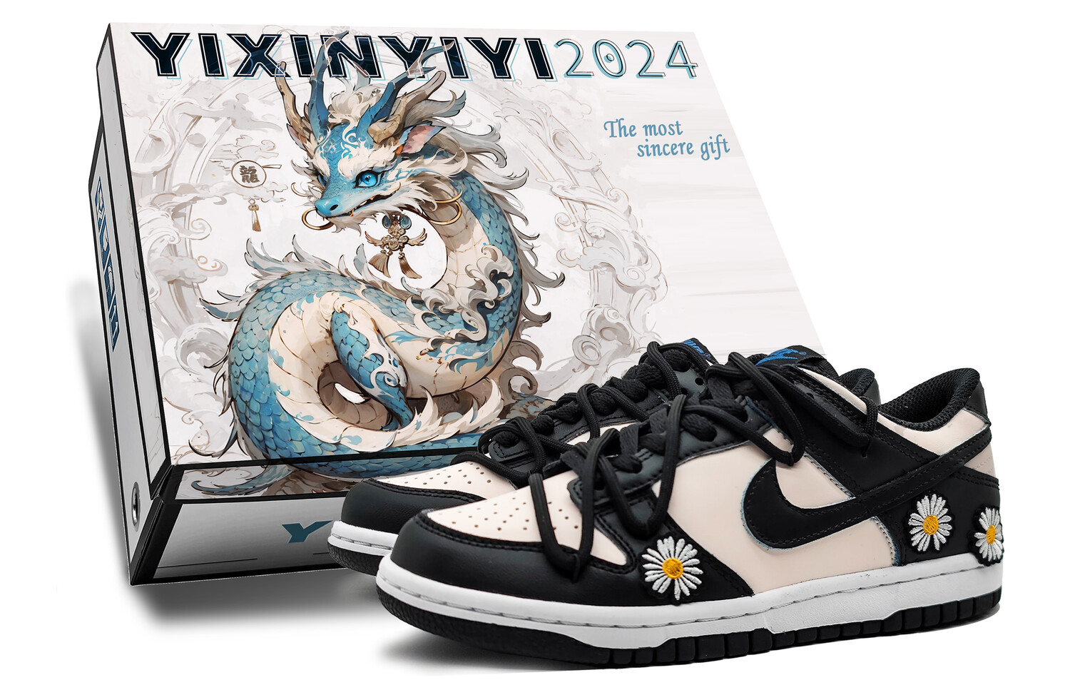 

Кроссовки Nike Dunk Skateboard Shoes Women's Low-Top Black, Черный, Кроссовки Nike Dunk Skateboard Shoes Women's Low-Top Black