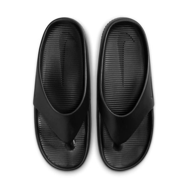 Тапочки calm slide 'triple black' Nike, черный — фото 2