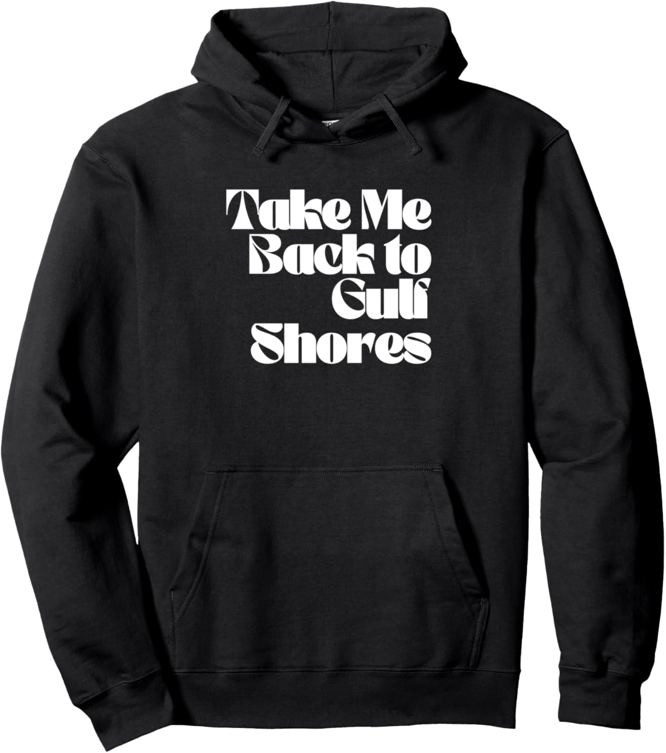 

Толстовка с надписью «Вернись в Галф-Шорс: весенние каникулы, медовый месяц» Honeymoon Vacation Souvenirs From Gulf Shores Co., черный