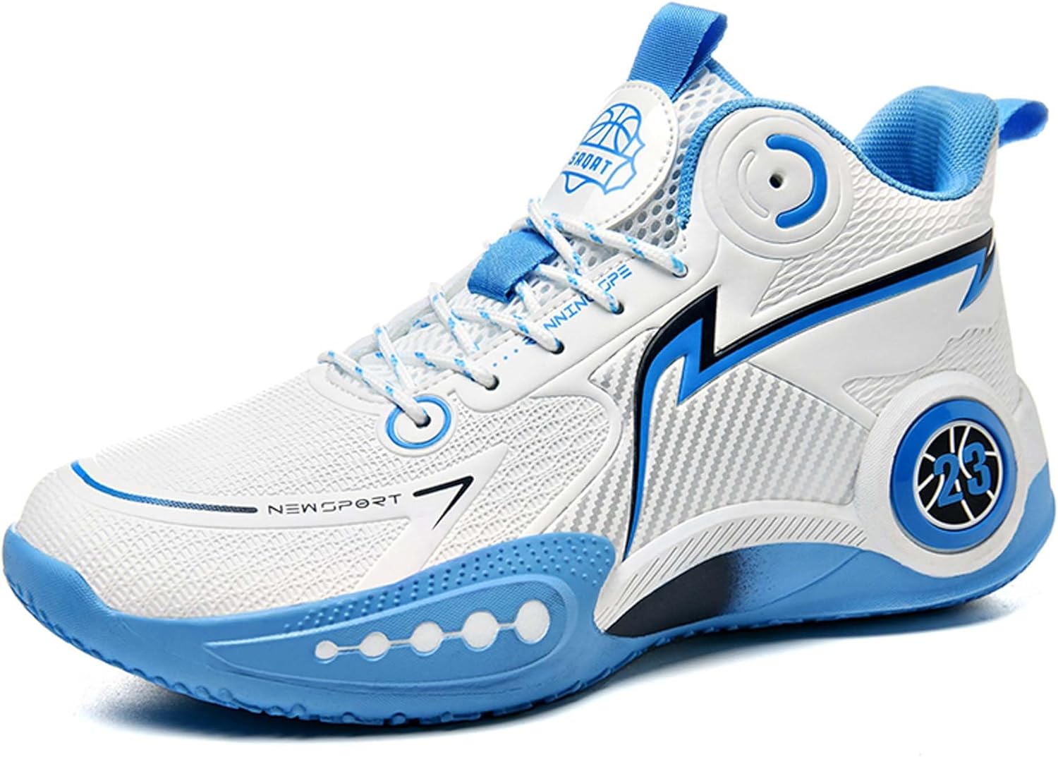 

Мужские баскетбольные кроссовки водонепроницаемые, прочные, легкие, свободные, дышащие Ksyvucrd, синий