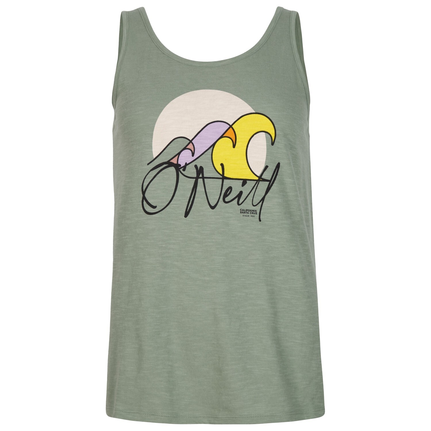 

Топ O'Neill Luana Graphic Tank Top, цвет Lily Pad