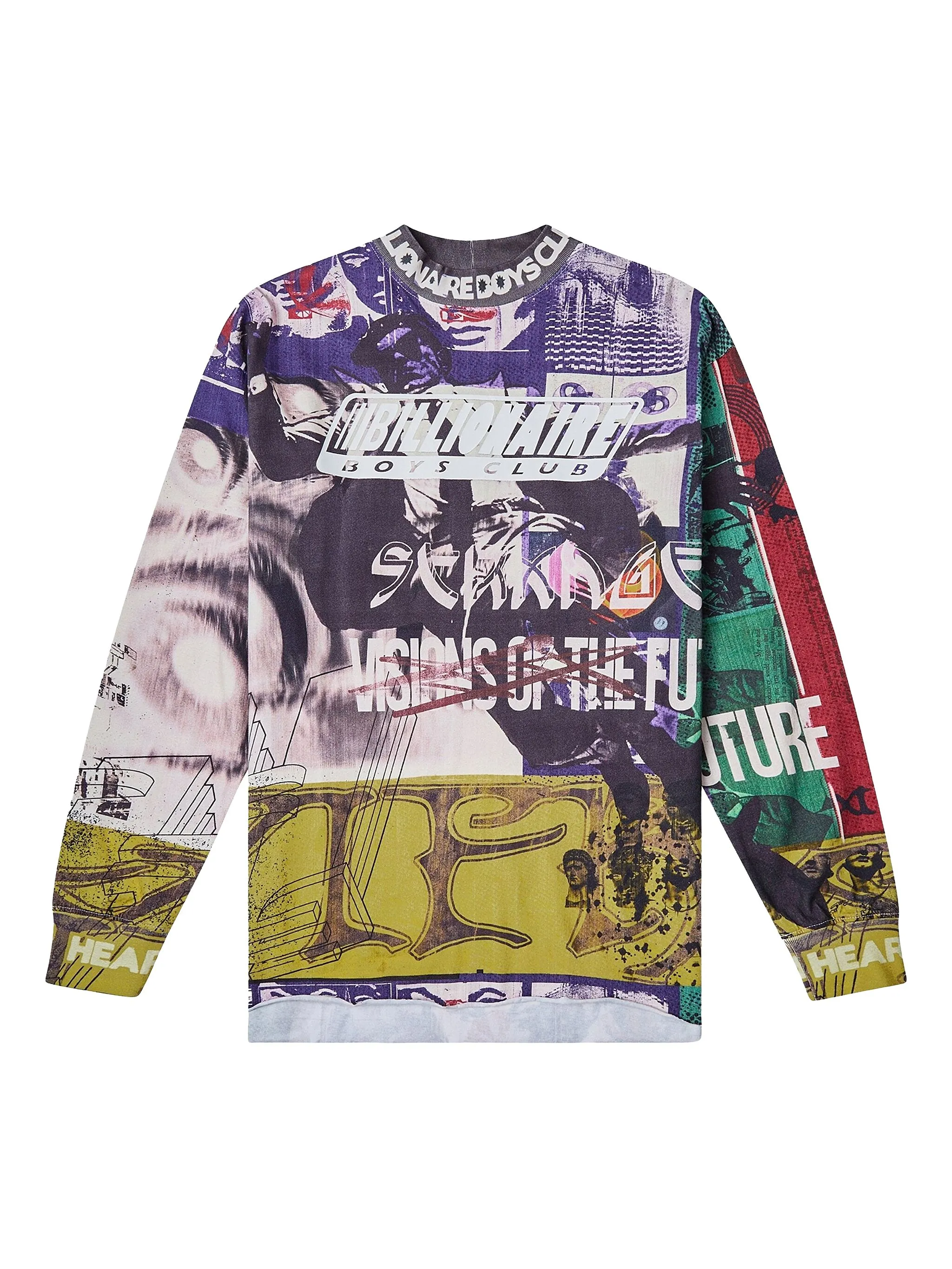 

Футболка Motto с длинными рукавами Billionaire Boys Club, белый