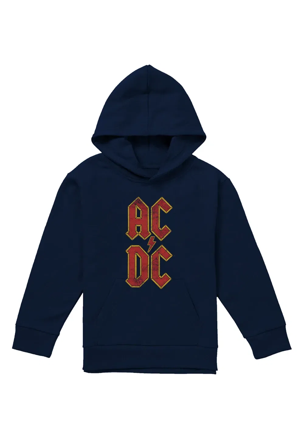 Детский худи ACDC Stack Logo, темно-синий Ac/Dc, темно-синий — фото 4