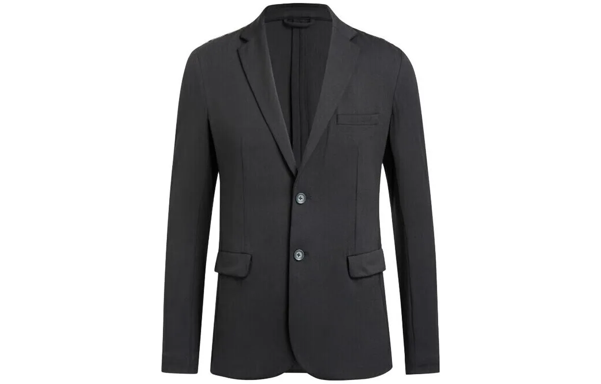 EMPORIO ARMANI SS23 Business Suit Coat Men's Black
