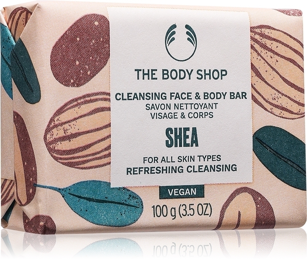 

Кусковое мыло с маслом ши для тела The Body Shop, 100 гр