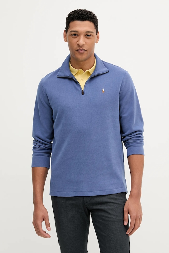 

Хлопковая толстовка Polo Ralph Lauren, фиолетовый