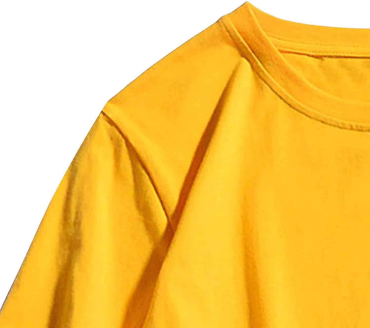 Мужская футболка с круглым вырезом, Lightweight, Yellow — фото 2