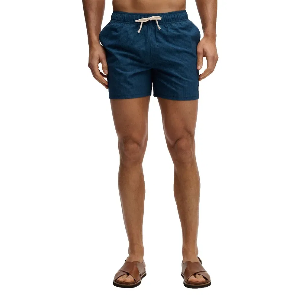 Плавки Superdry Seer Sucker 15 Superdry, синий