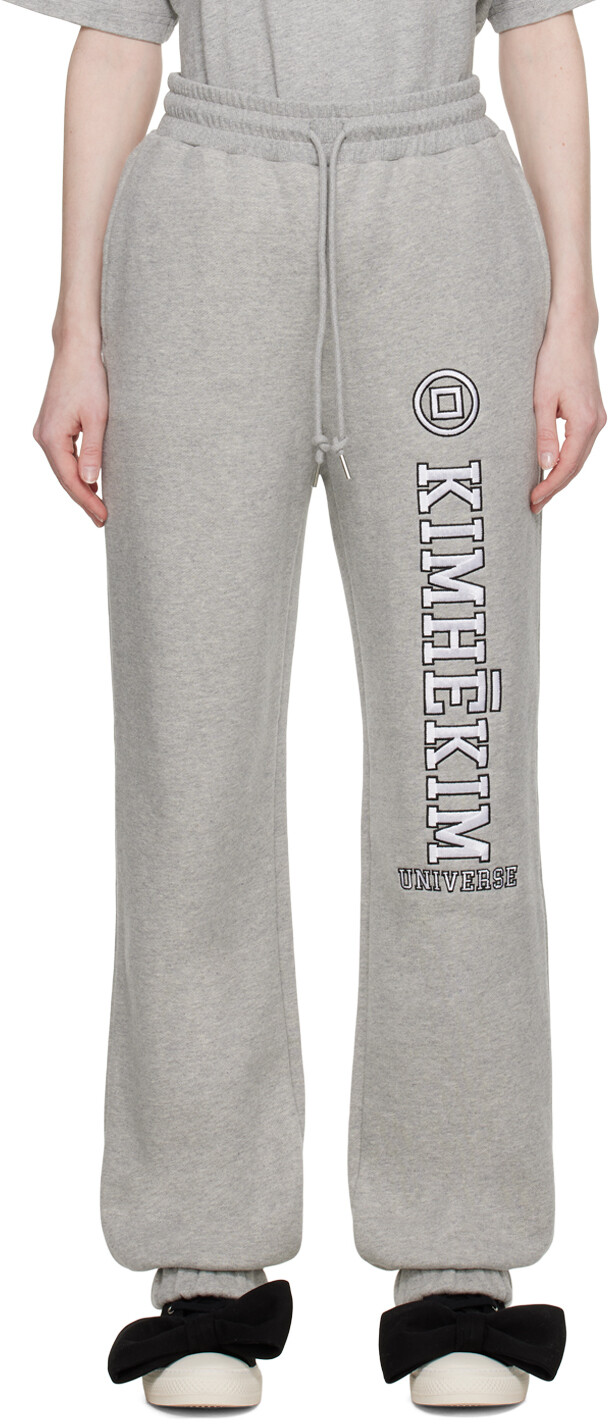 

Серые брюки для отдыха Universe KIMHĒKIM, Серый, Серые брюки для отдыха Universe KIMHĒKIM