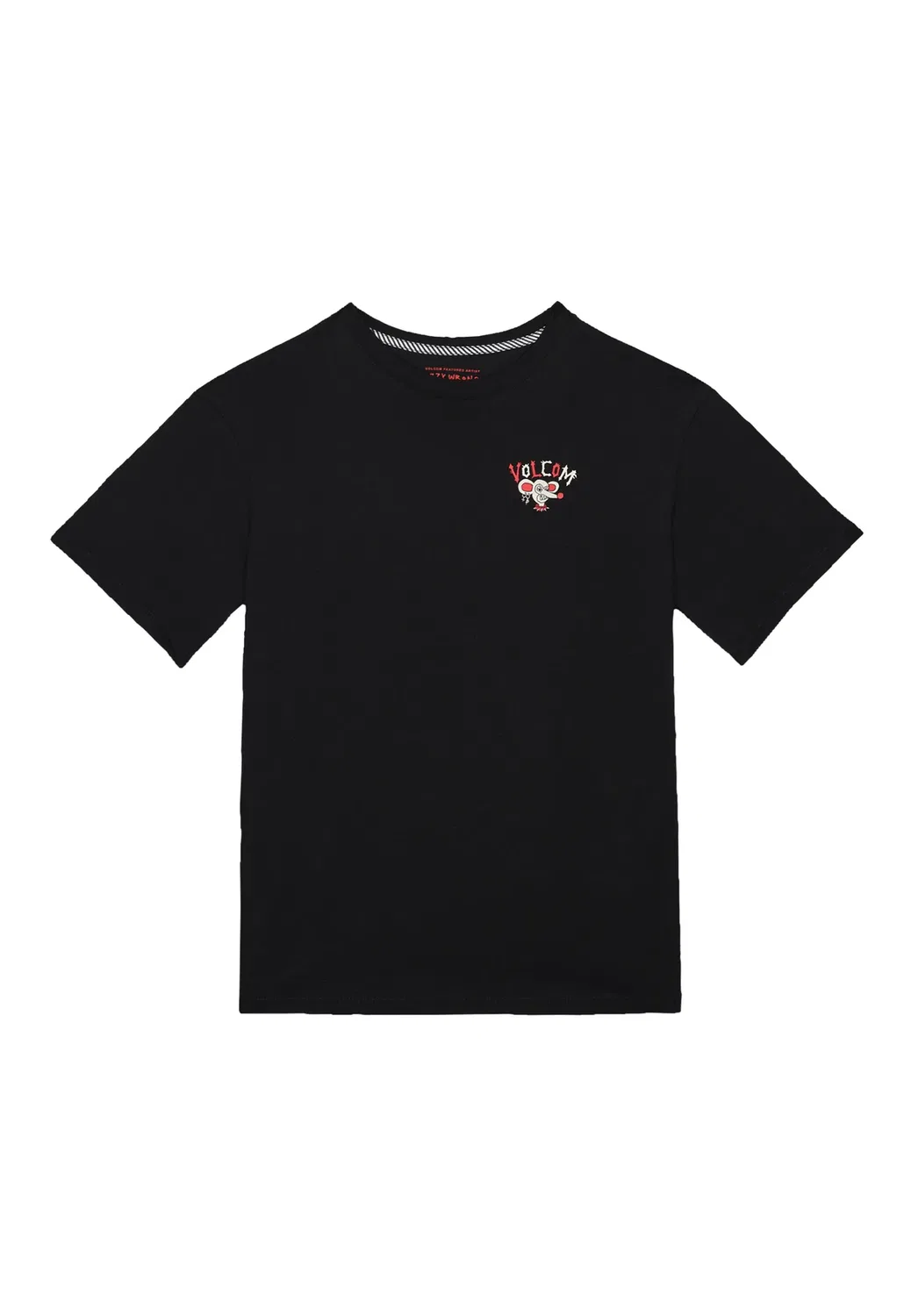 Tee fa ozzy 2 - футболка с принтом Volcom, Black