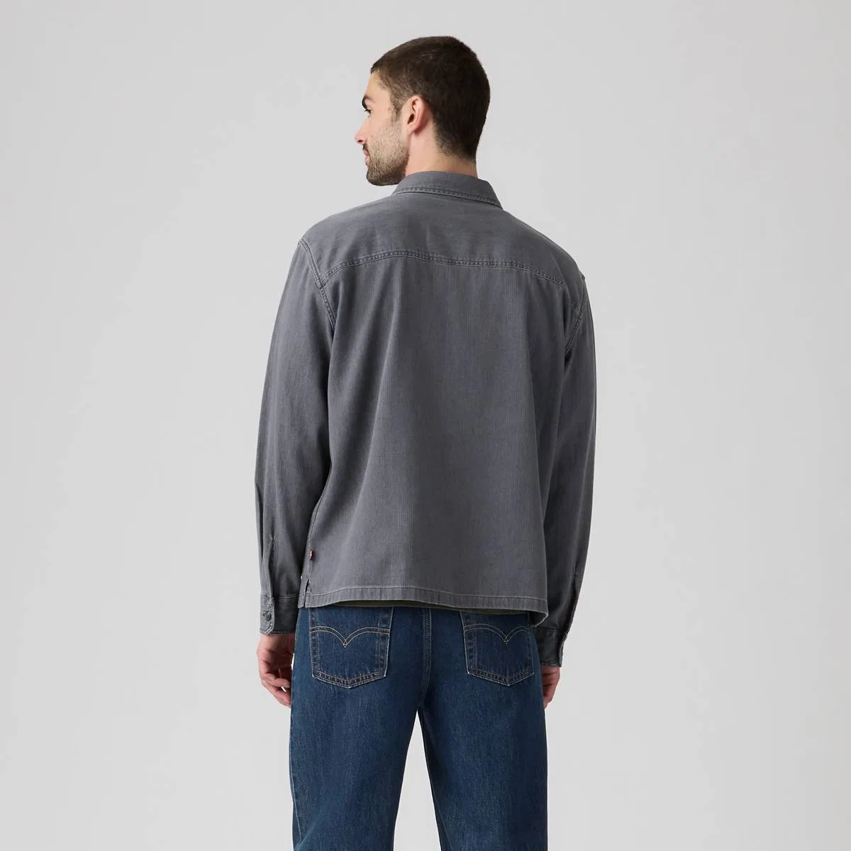 Свободная рубашка Уоллера Levi's, Waller Phantom Wash - Black — фото 4