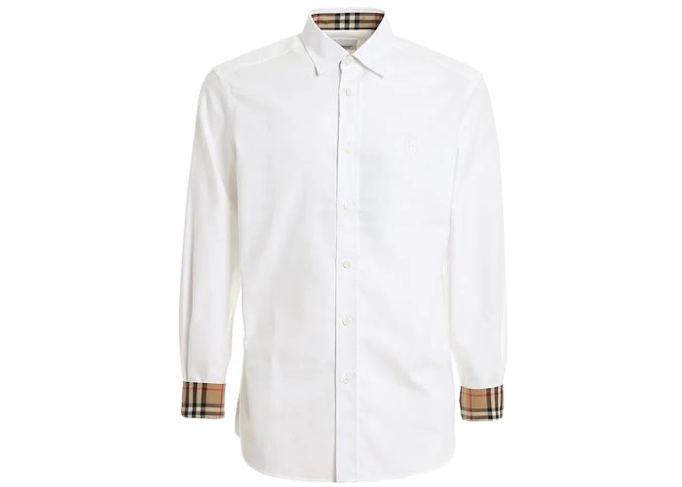 Мужская рубашка с длинным рукавом Burberry, White