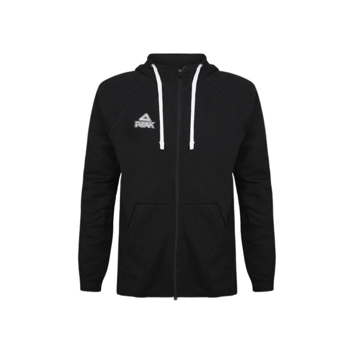 

PEAK Zip Hoodie классический унисекс, черный
