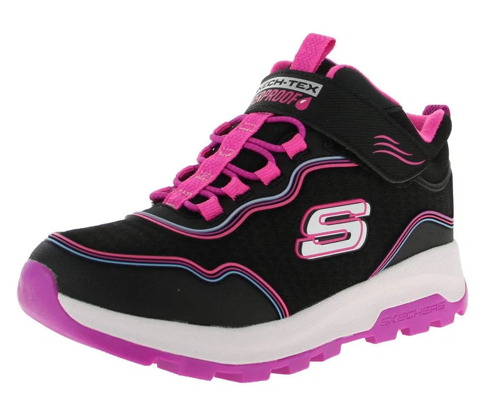 Детские ботинки для девочек водостойкие Storm Blazer Skechers, Black Multi