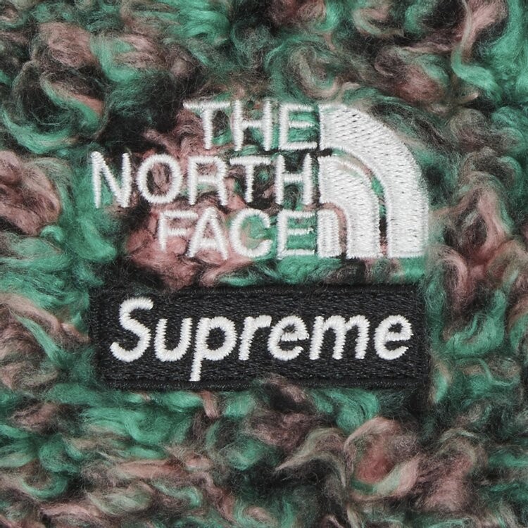 Шорты Supreme x The North Face High Pile Fleece Short 'Multicolor', разноцветный — фото 4
