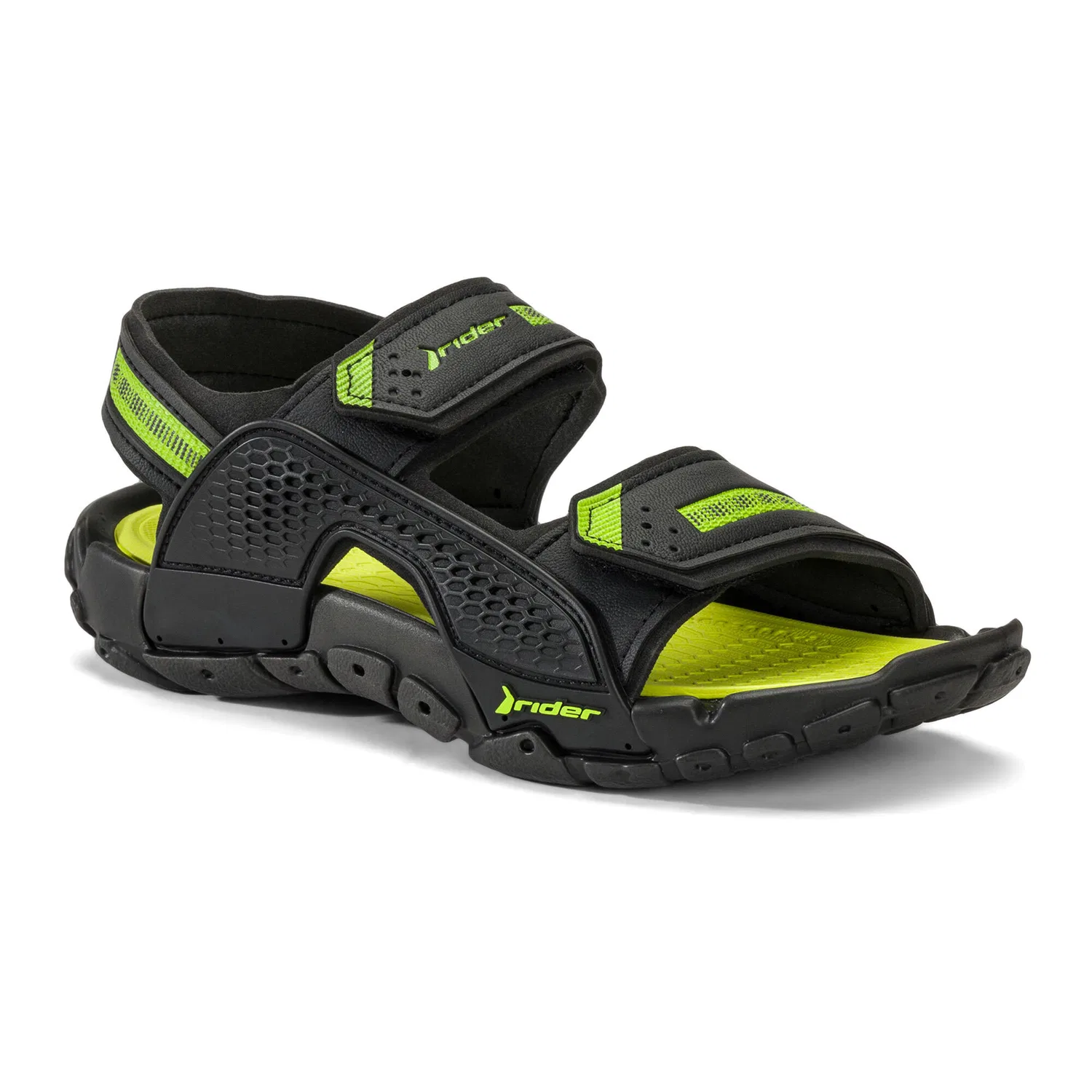 Детские сандалии для мальчиков и девочек RIDER Tender XII Kids, Schwarz Grun