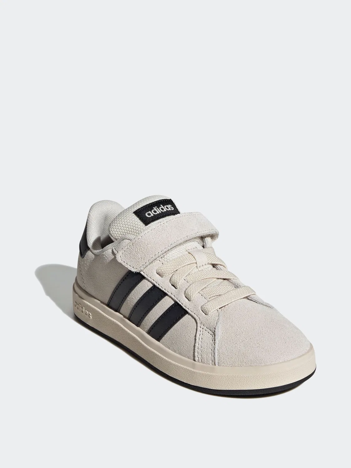 Кроссовки детские с замшевым верхом adidas Grand Court 00s, Neutral — фото 3