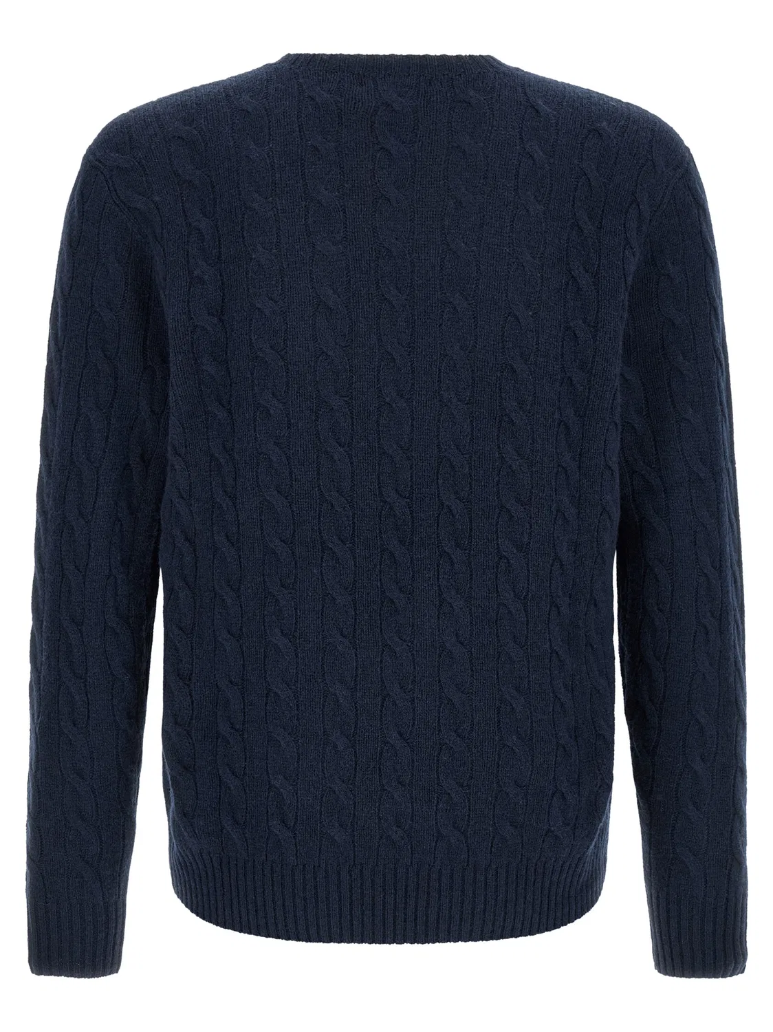 Мужской свитер с длинным рукавом Blue Wool Cardigan Polo Ralph Lauren, Blue — фото 2