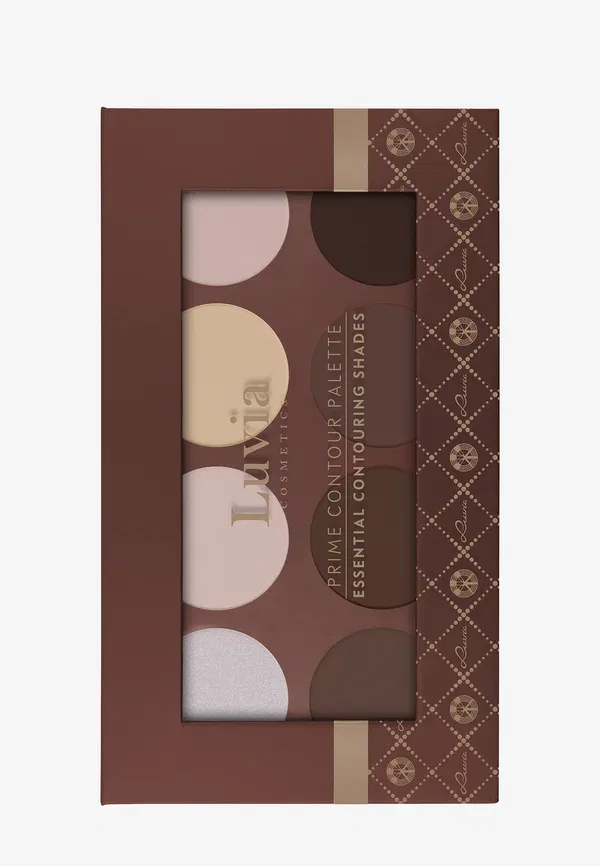 Контурная палетка 8 оттенков Prime Contour Palette Essential Contouring Shades Vol.1 Luvia Cosmetics 26.4 г