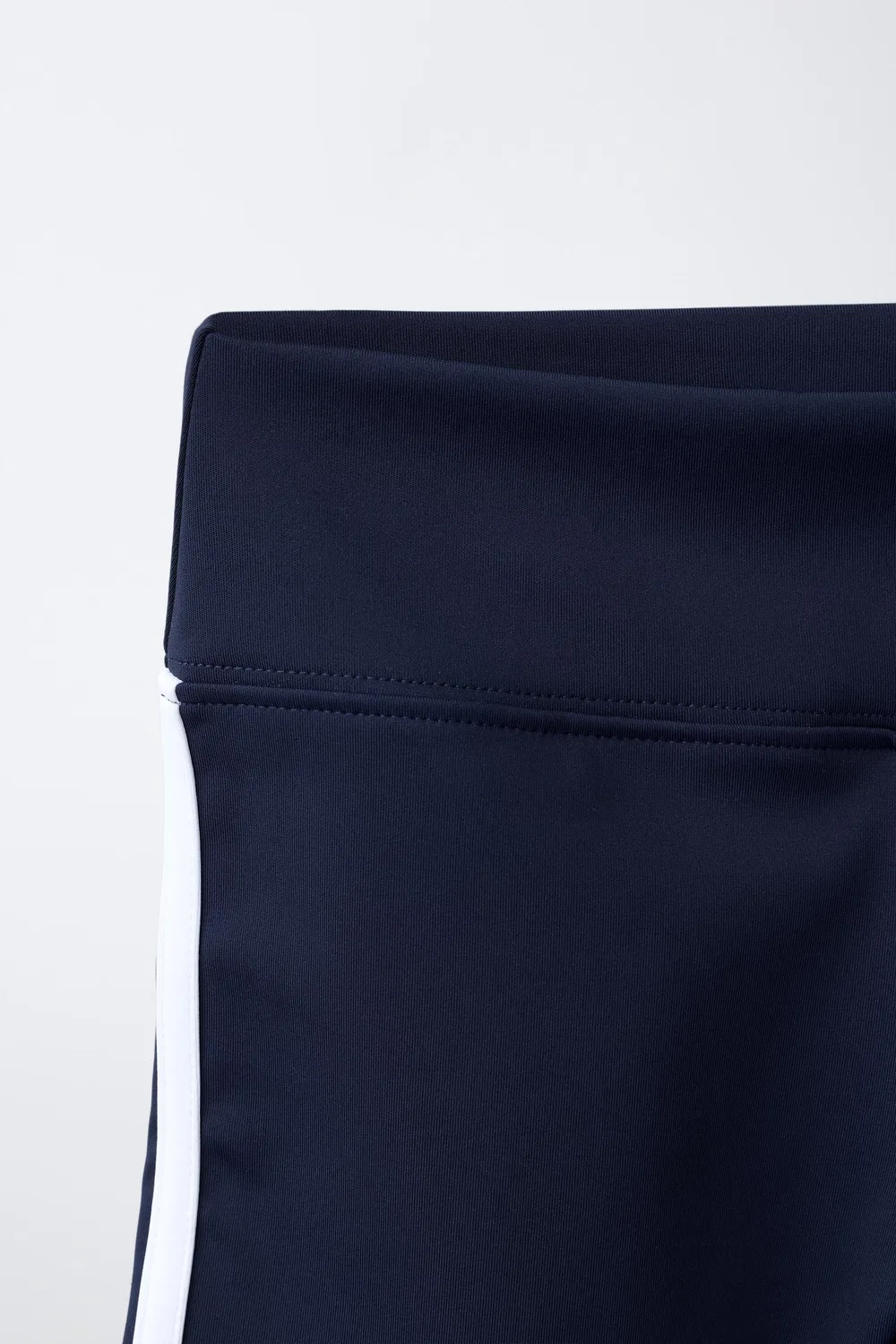 Спортивные велосипедные леггинсы с боковыми полосами ZARA, Navy Blue — фото 3