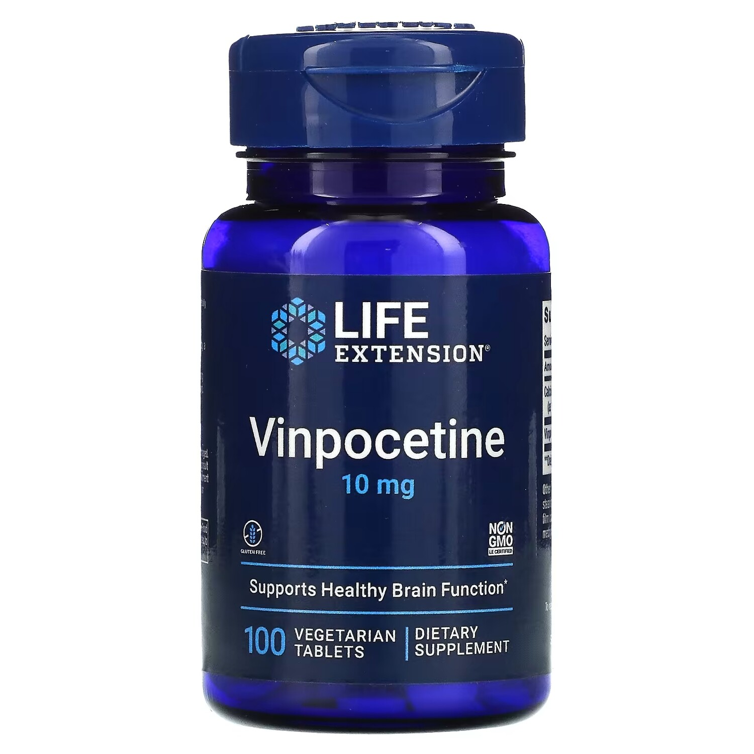 

Винпоцетин Life Extension, 100 таблеток