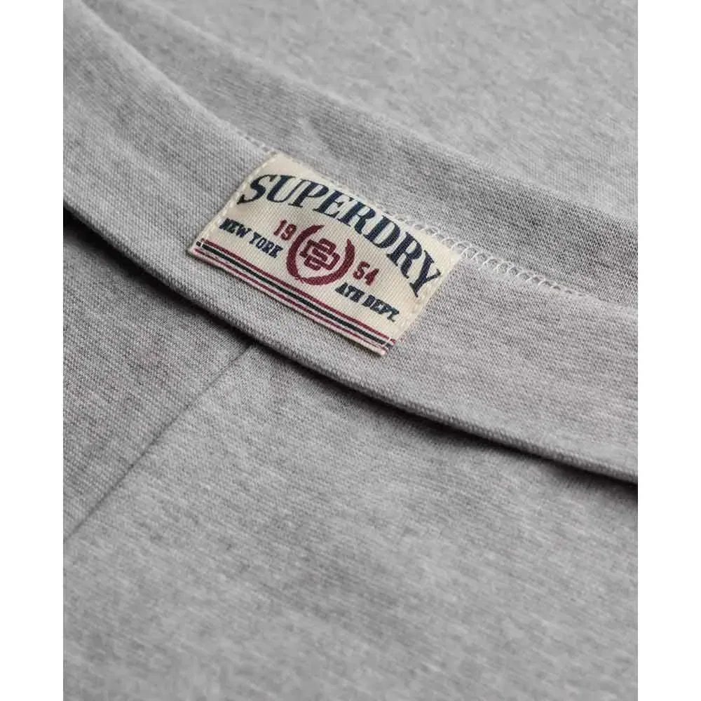 Женские спортивные брюки с отворотом Athletics Essentials Fold Over Superdry, Grey — фото 4