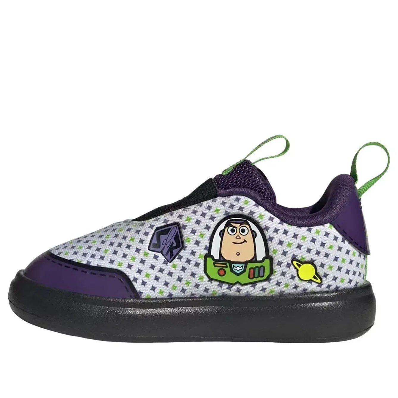 Детские кроссовки с принтом модель Bubblecomic Adidas, белый