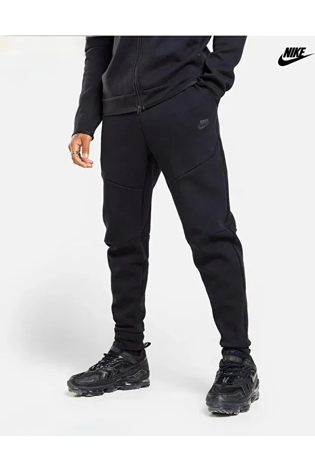 Детские спортивные штаны для девочек из полиэстера Nike, Black — фото 2