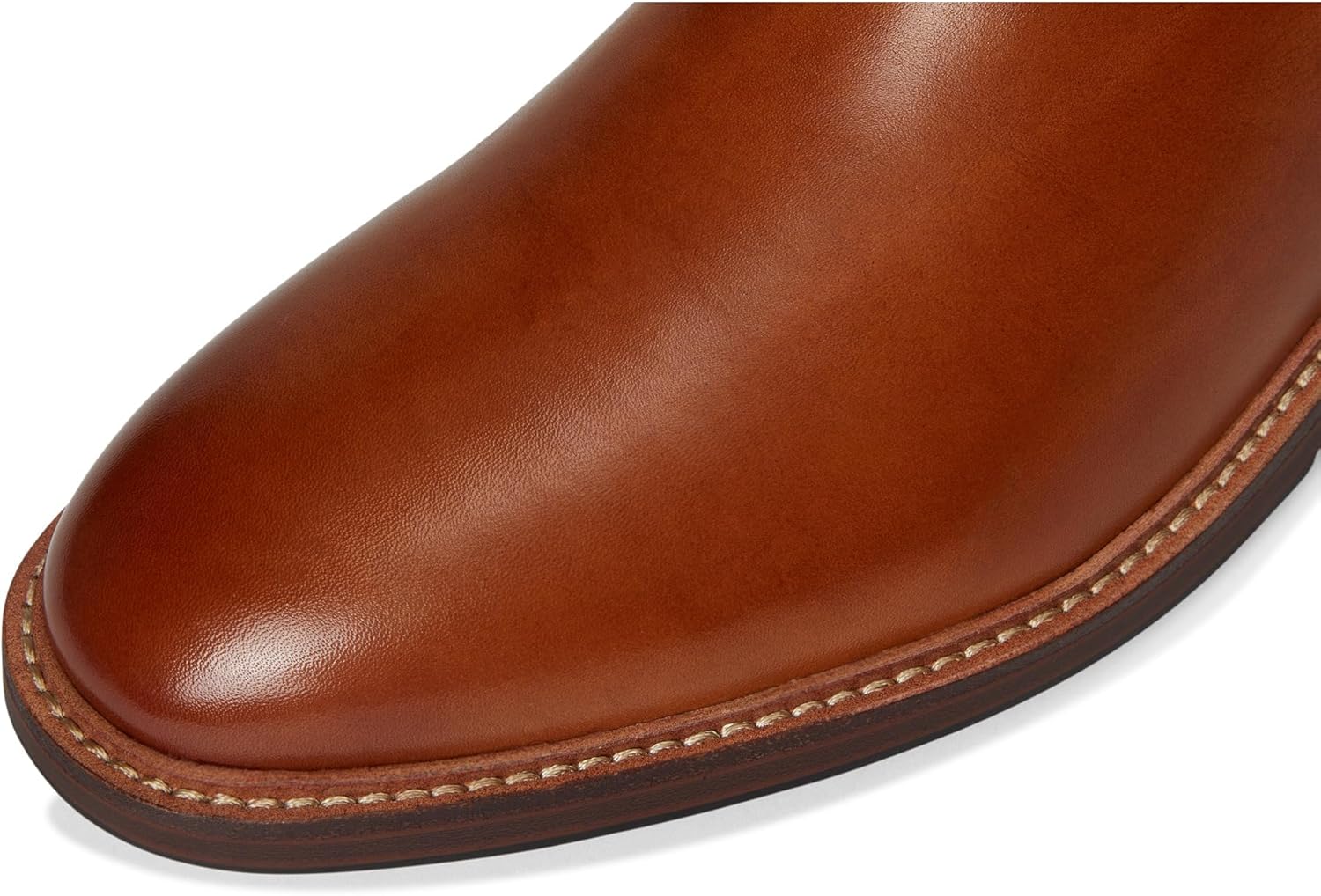 Мужские ботинки Florsheim Anthem с эластичными вставками и цельным носком, Saddle Tan Smooth — фото 2