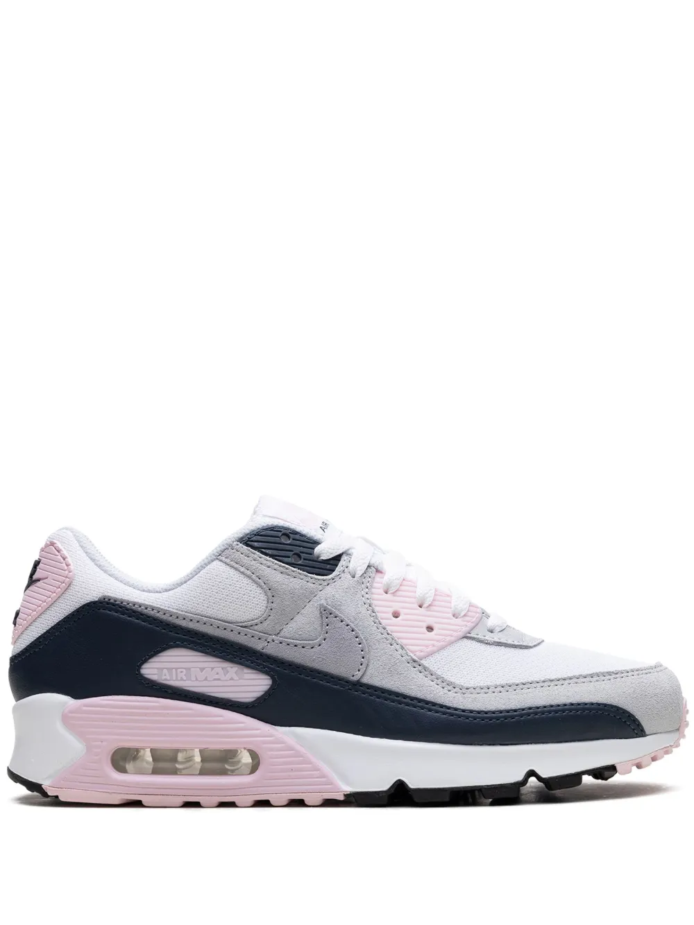 

Кроссовки Air Max 90 Pink Foam/Armory Navy Nike, белый