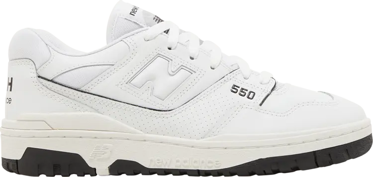 Кроссовки New Balance Comme des Garçons Homme x 550 'White', белый — фото 2