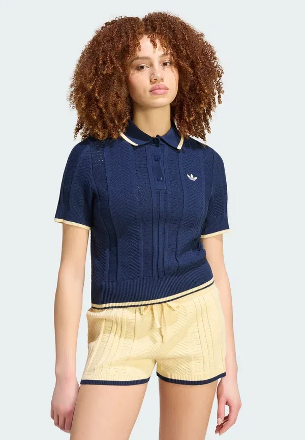 Футболка поло Adidas Originals, индиго