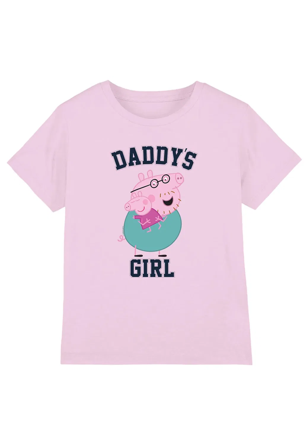 Детская футболка для девочек с принтом Daddy's Girl Hasbro, Pink