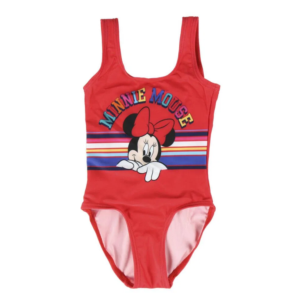 Детский купальник с принтом Minnie Maus Mini Mouse, Rot