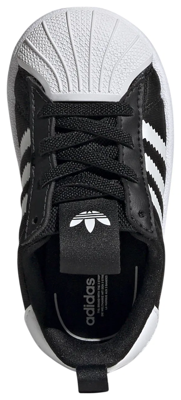 Кроссовки для мальчиков Superstar 360 Adidas Originals, белый/черный — фото 4