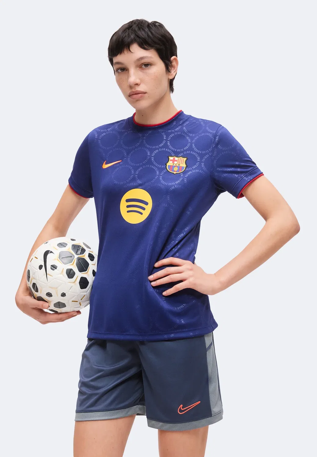 Фкб - клубная одежда Nike Performance, Loyal Blue/Gym Red/University Gold-Coloured — фото 4