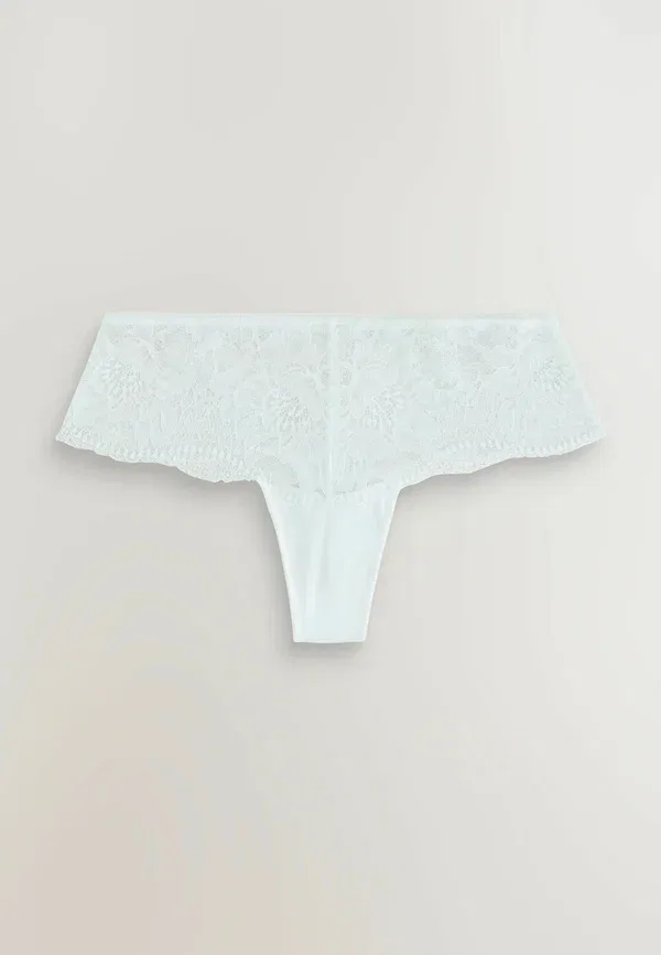 Комплект трусов 3 шт. Hipster thong fit Next, черный, розовый, белый — фото 4