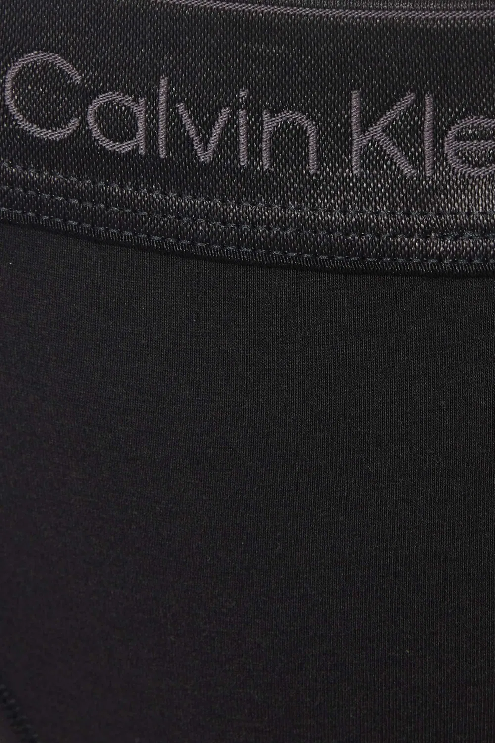 Трусы-стринги хлопковые Icon Calvin Klein, черный — фото 3