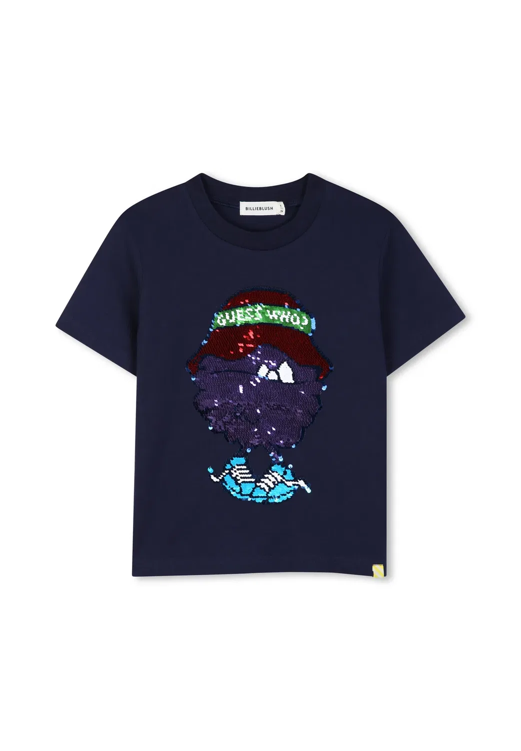Футболка с короткими рукавами для мальчика - футболка с принтом Billieblush, Navy — фото 4