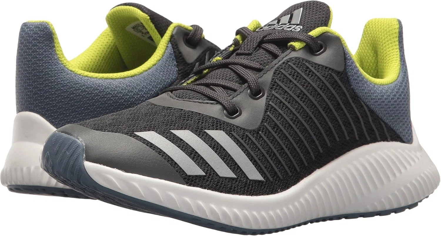 Детские кроссовки для мальчиков Fortarun adidas, Carbon/Metallic Silver/Raw Steel — фото 2