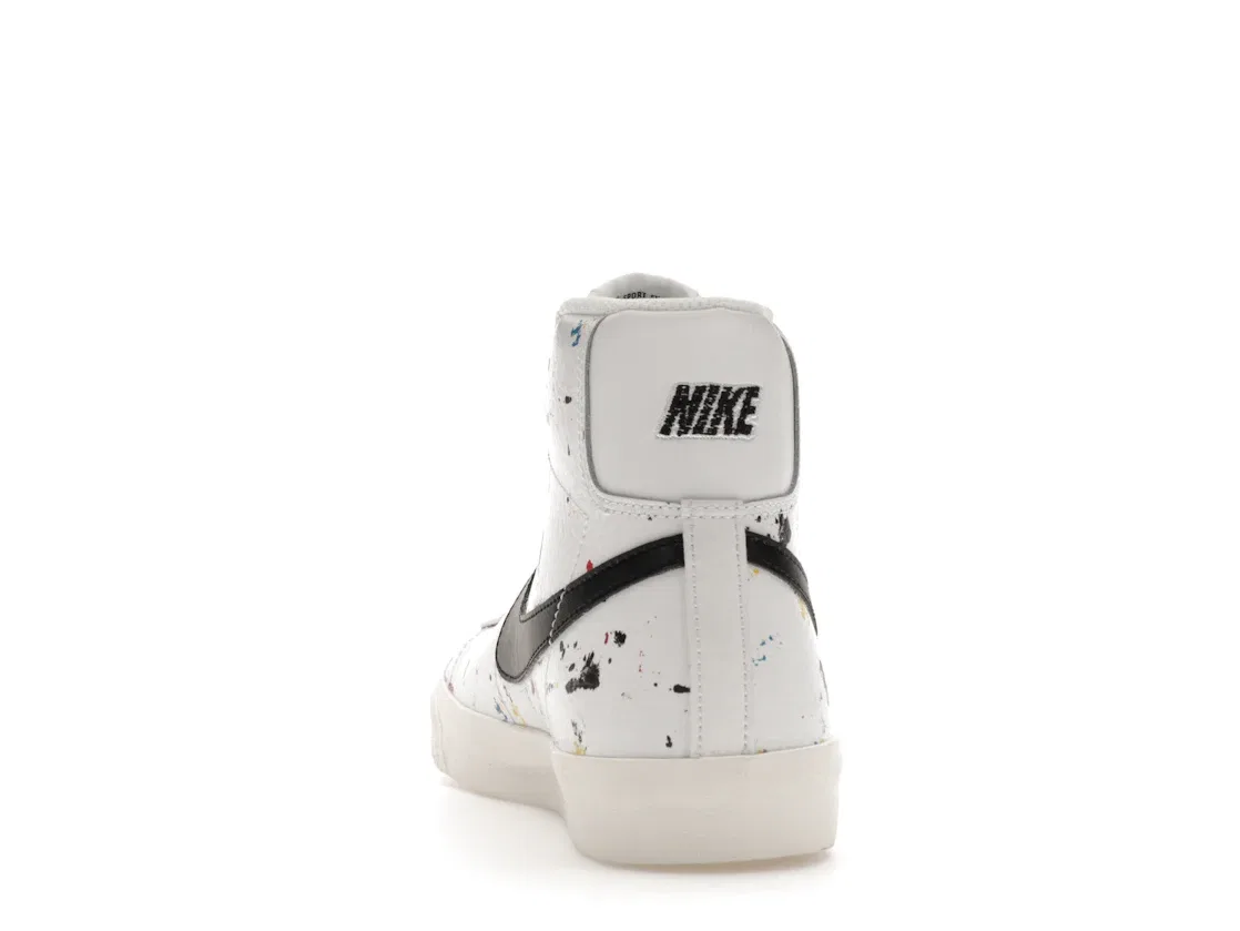 Детские кроссовки Lifestyle Nike Blazer Mid 77, White/White/Sail/Black — фото 4