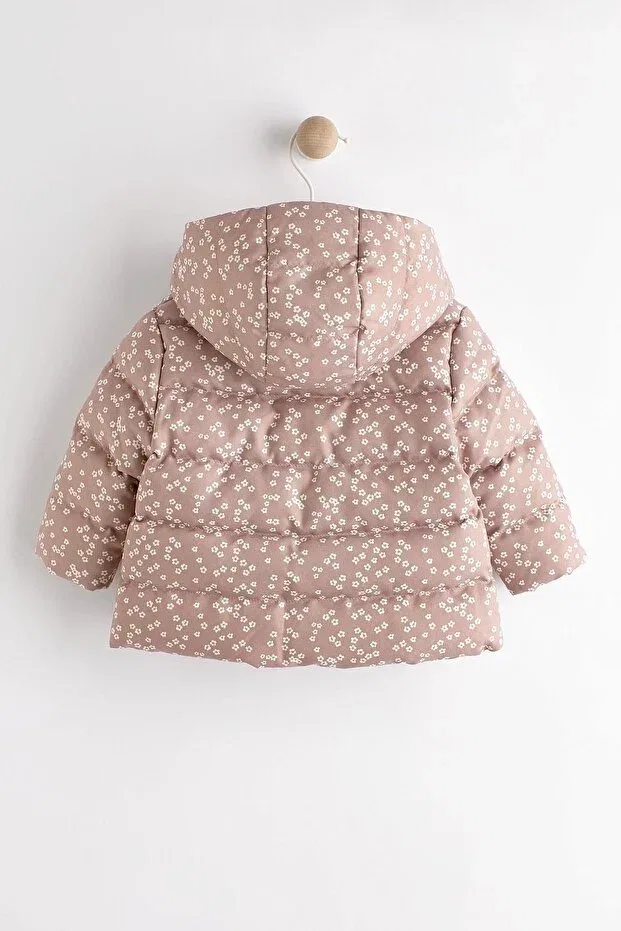Детское пальто для девочек водонепроницаемое Next Baby, Pink — фото 2