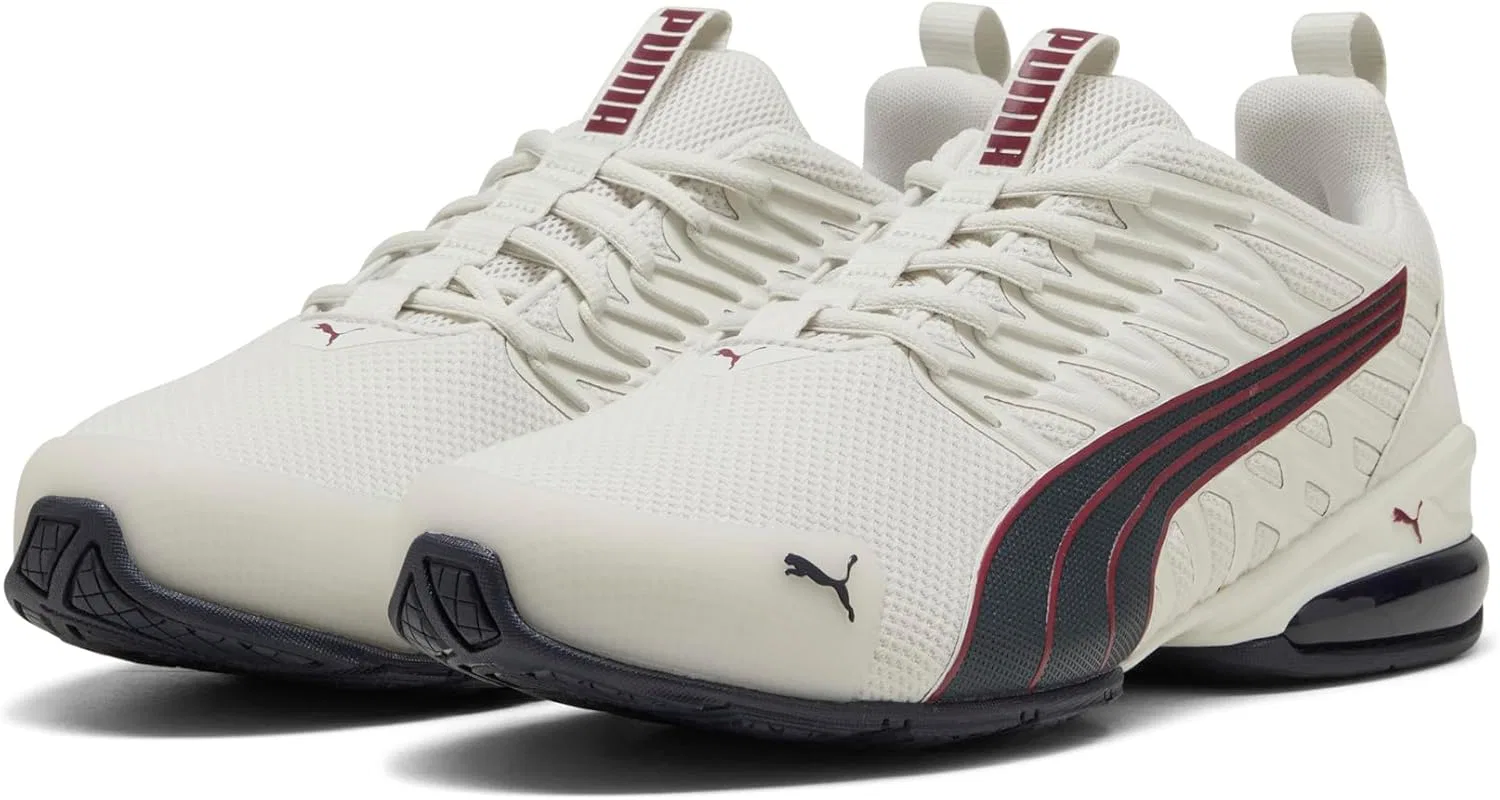 Мужские кроссовки для кросс-тренинга Puma Voltaic Evo, цвет Vapor Gray-New Navy-Team Regal Red, размер 11 — фото 2