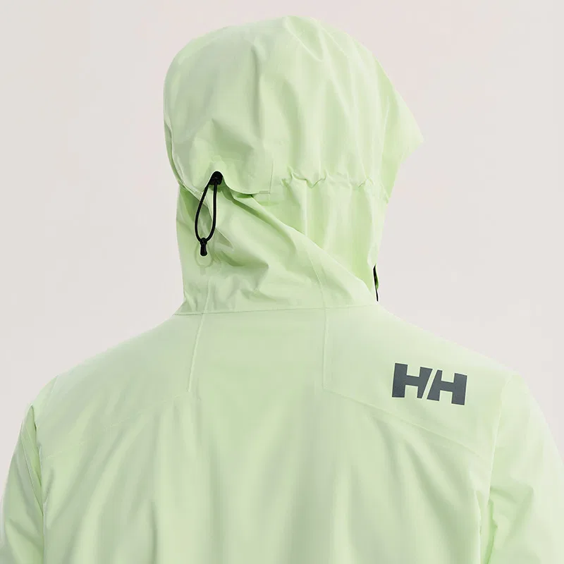 Детская ветровка с капюшоном, прямой крой, Windbreaker Jackets, HELLY HANSEN, Ink Blue — фото 4