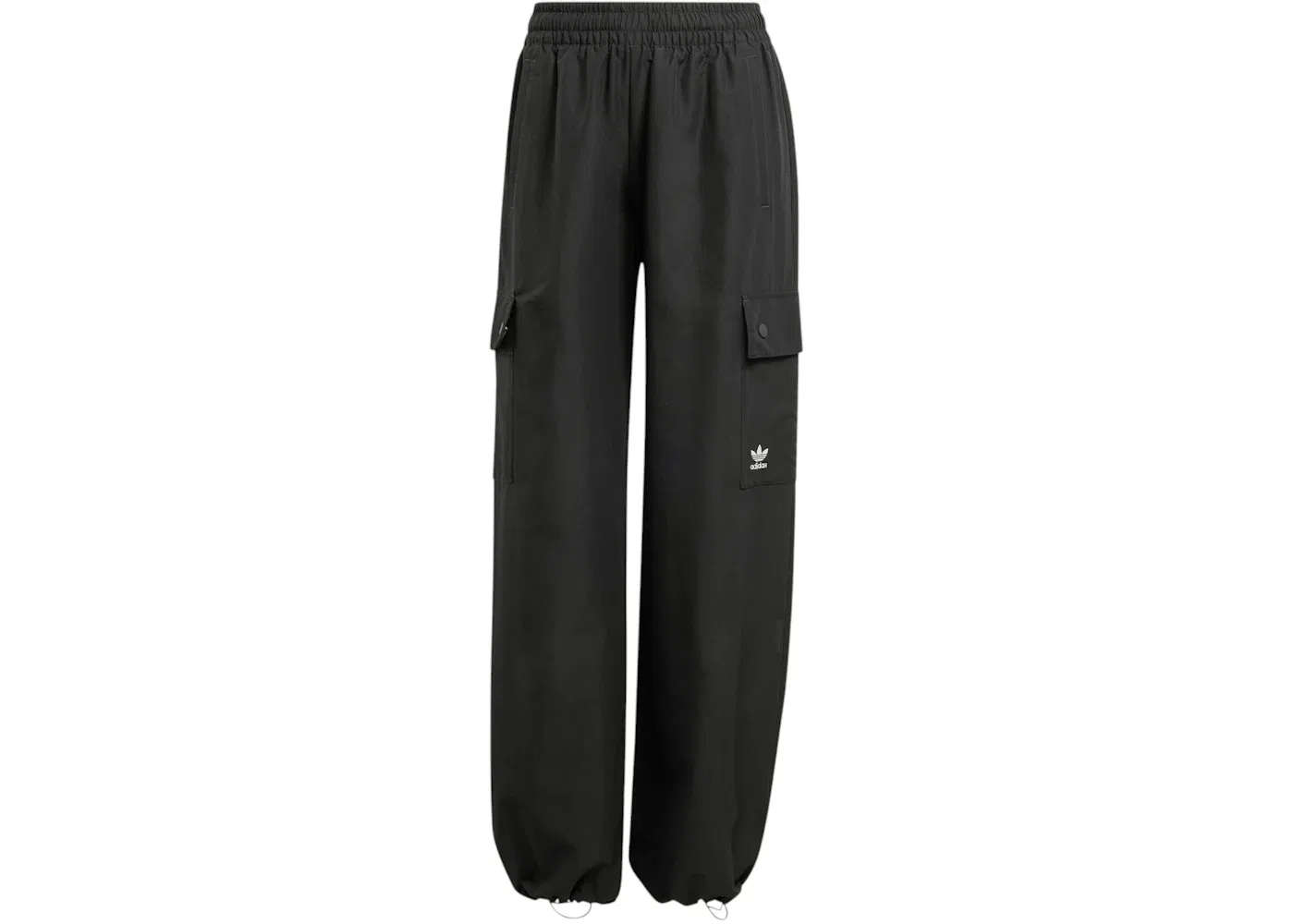 Женские штаны-карго с тканым материалом Adidas, Black
