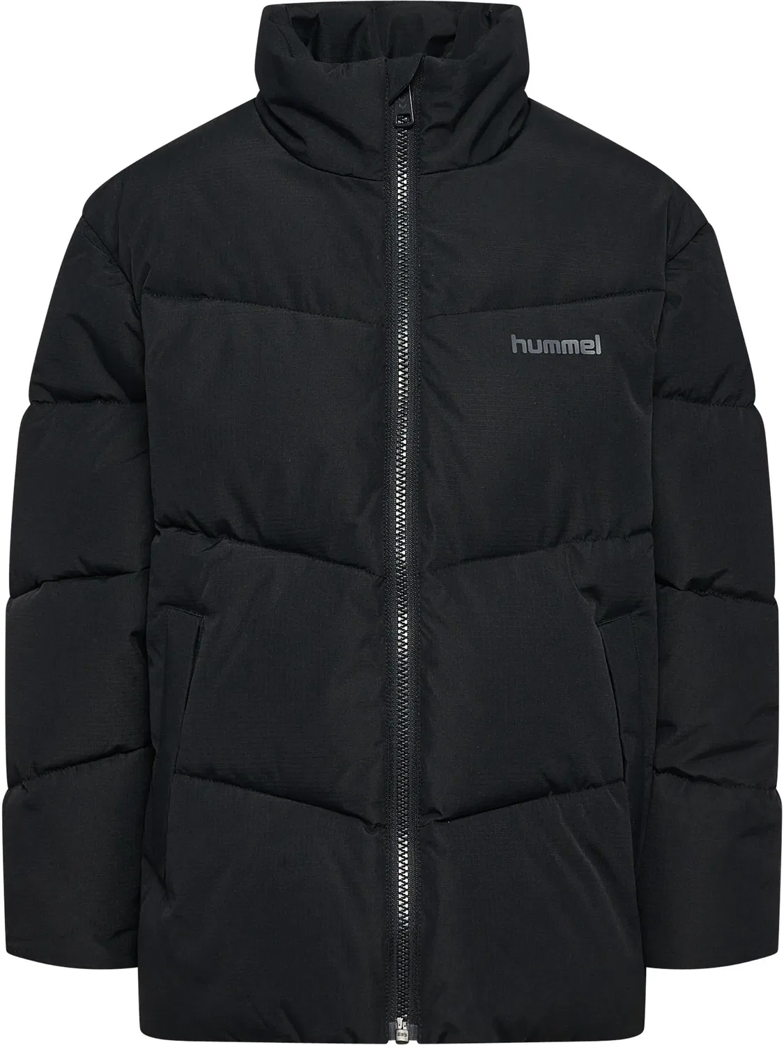 Детская стеганая куртка с высоким воротником Hmljr Puffer Hummel, Schwarz
