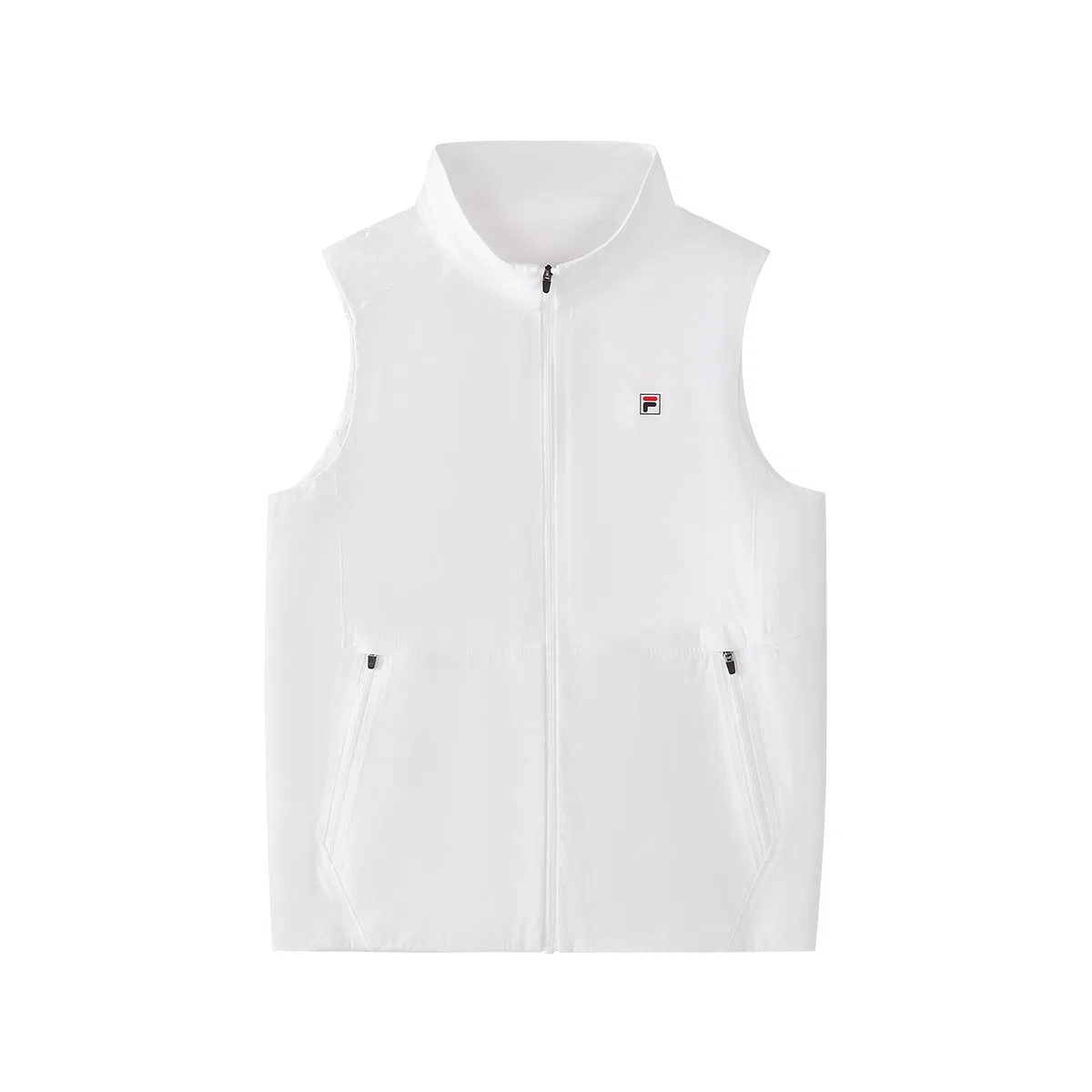 Детский жилет с воротником-стойкой Jade White FILA KIDS